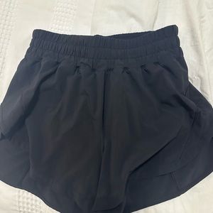 Black lululemon shorts